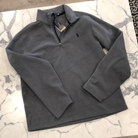Polo Ralph Lauren Other - Polo performance fleece qtr zip jacket Sz L NWT